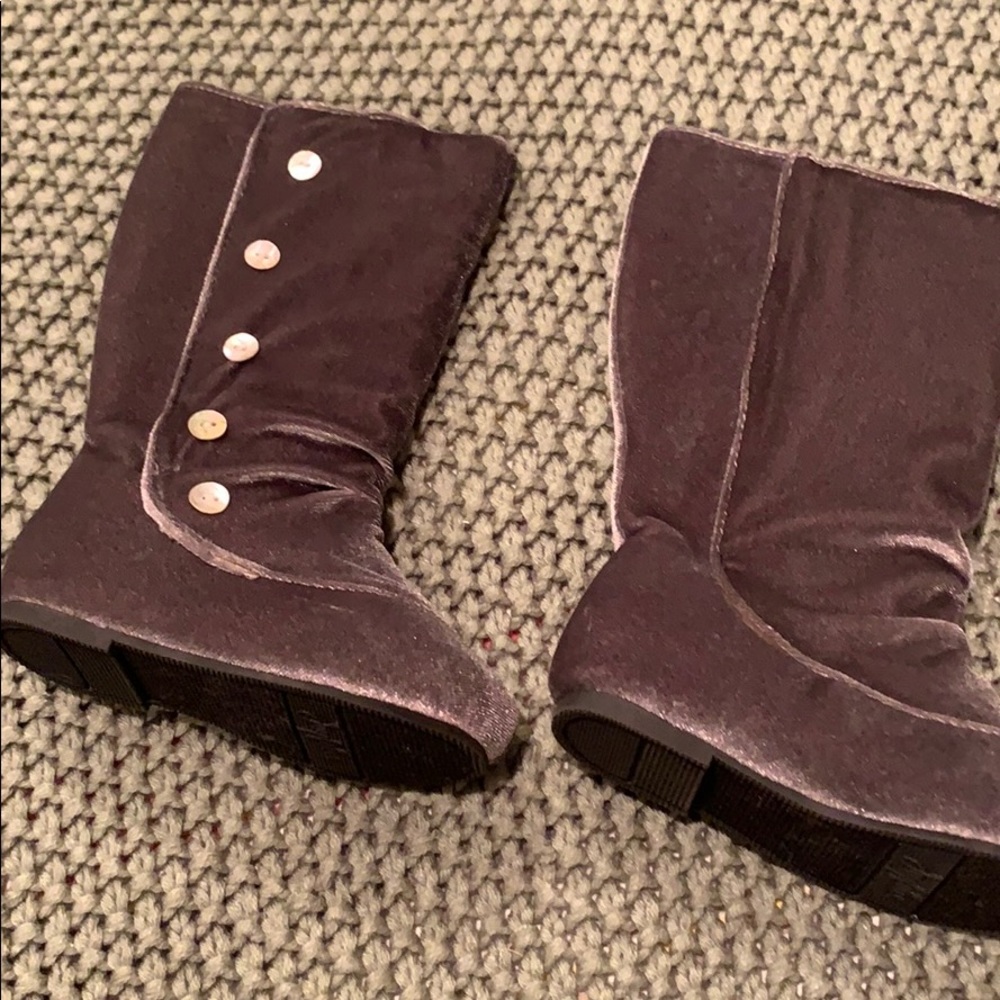 Joyfolie velvet boot size 5 toddler - Picture 4 of 7